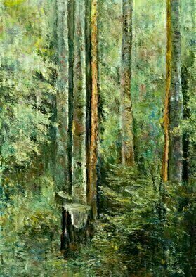 Vladimir Volosov, 'Forest Clearing', 2007, original Painting Oil, 17 x 24  x 1 inches. Artwork description: 2703 The artist presents the viewer with something unique, which was noticed by him in the blink of an eye throughout his life. But words are too sparing, so I chose my own language - the language of canvas and oil paints. I enjoy every moment of time inherent ...