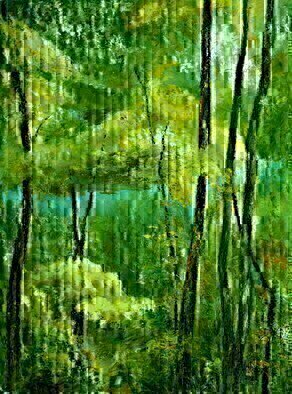 Vladimir Volosov, 'Forest Melody', 2022, original Painting Oil, 16 x 20  x 1 inches. Artwork description: 5079 When I create my piece, I wish to convey the emotions I feel for the scene or objects to the viewer.  I want the viewer to be an active participant in my joy, melancholy, humor, nostalgia.  To me, the process of creating a work is transcendental I ...