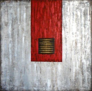 Wenli Liu; China Red 2 , 2007, Original Painting Acrylic, 36 x 36 inches. 