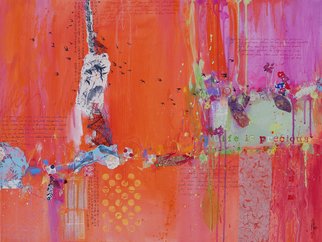 Xiaoyang Galas; Life Is Precious III, 2015, Original Mixed Media, 80 x 60 cm. Artwork description: 241  Life is precious III, 80x60cm, mixed media, four boards painted, ready to hang up on wall. All rights reserved.      ...