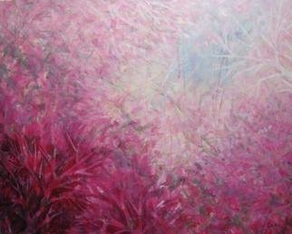 Yeoun Lee; Peak Pink Time, 2013, Original Painting Acrylic, 30 x 24 inches. 