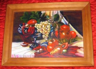 Andrew Young; Fruits Still Life CANVAS ..., 2011, Original Mixed Media, 11.7 x 8.3 inches. Artwork description: 241      This art will add a great beauty to your home, office or work place. This piece of art will come without frame. 8. 27