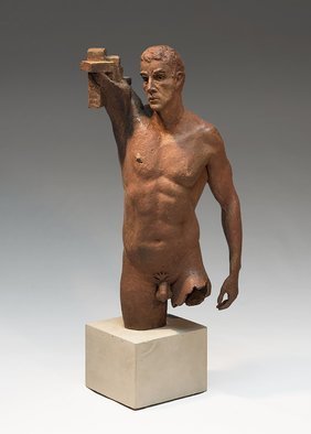 Yves  Goyatton; Aspiration, 2015, Original Sculpture Bronze, 6 x 15 inches. Artwork description: 241 2015 figurative bronze sculpture by Yves Goyatton...