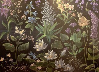 Marsha Bowers; Hope Painting, 2020, Original Painting Oil, 48 x 36 inches. Artwork description: 241 Painted during Covid 19.  Flowers symbolize growth, renewing and hope and I wanted to express this through this piece.  Painted in oil on canvas. ...