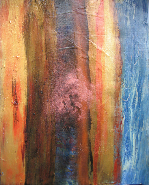 Andrei Autumn  'Improvisation NoX3', created in 2003, Original Painting Acrylic.