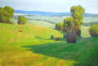 Armand Cabrera: 'Along Rectortown Road', 2010 Oil Painting, Landscape.  This beautiful scene is located in Northern Virginia, not far from where I live.   ...