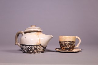 Alex Cavinee: 'tea set', 2017 Wheel Ceramics, Undecided. 