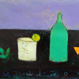 Igor Agava: 'Mojito ', 2007 Acrylic Painting, Still Life. 