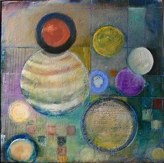 Alan Soffer: 'Microcosm IV', 2006 Encaustic Painting, Geometric.        abstract expressionism      ...