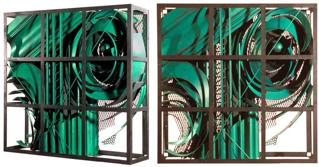 Alexey Klimov  'Past Continuous In Green', created in 2009, Original Sculpture Wood.