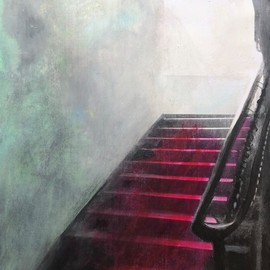 descending a staircase By Alina Picazio