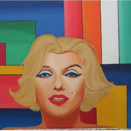 Sergio Roffe: 'BEAUTIFUL MARILYN', 2011 Acrylic Painting, Figurative. Artist Description:  POP ART.   ...