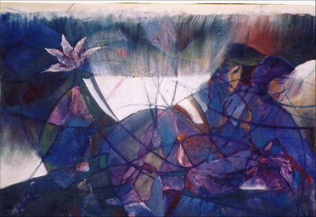 Artist Amna Walayat. 'Lotus Series' Artwork Image, Created in 2003, Original Other. #art #artist