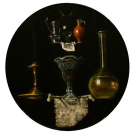 Arnold Ananicz Ananiczius: 'Still life with a Torrentius still life', 2001 Oil Painting, Figurative. Artist Description:  Still life with TORRENTIUS still life. ...