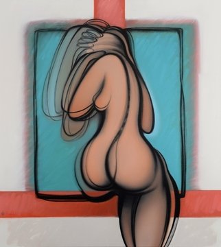 Andrew Bartosz: '1809', 2013 Oil Painting, nudes.  Figurative art ...