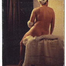 Frank Morris: 'The Bather', 2008 Other Photography, nudes. Artist Description: Large Format Fuji Instant Film Transfer into Arches Aquerelle 100% Cotton Artist Paper. 55x70cm Epson Digighaphie Hahnemuehle FineArt Baryta 315gr, numbered, stamped and signed by the artist....