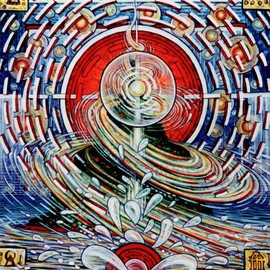 Ivan Arabadzhiev: 'Vortexes of Creation', 2002 Oil Painting, Spiritual. Artist Description:  Water, light, air, colour and wind in one perfect movement, creating worlds and everything in them. ...