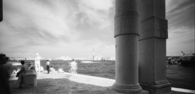 Artist Arsen Revazov. 'Fresh Air In Venice' Artwork Image, Created in 2015, Original Photography Black and White. #art #artist
