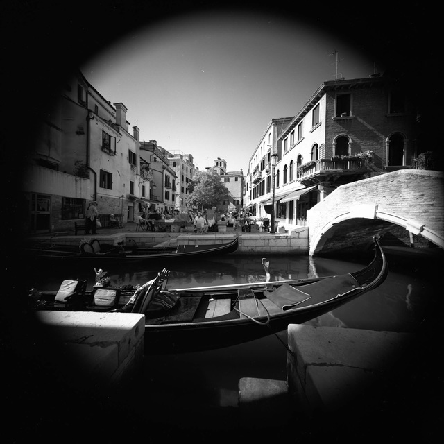 Artist Arsen Revazov. 'Venice From A Far' Artwork Image, Created in 2012, Original Photography Black and White. #art #artist