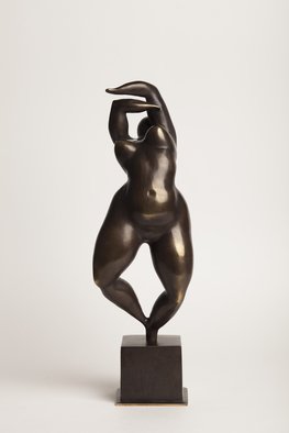 Veaceslav Jiglitski: 'winter', 2019 Bronze Sculpture, Body. This sculpture is from limited edition seria  Seasons  signed by Veceslav Jiglitski. This sculpture represents  Winter  season. ...