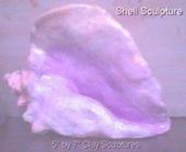 Artist Calhoun Dale. 'Sea Shell Sculptures' Artwork Image, Created in 2014, Original Painting Oil. #art #artist