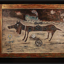 Metreveli Mamuka: 'Clockwork tax', 2009 Other Painting, Surrealism. 