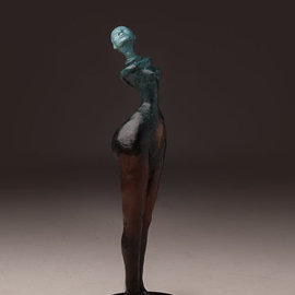 Avril Ward: 'Earthmother evolution', 2012 Bronze Sculpture, Figurative. Artist Description:  Limited edition bronze...