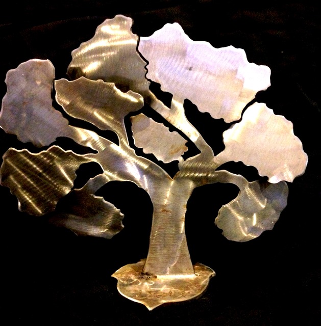 Artist Bob Doster. 'Angel Oak' Artwork Image, Created in 2017, Original Sculpture Steel. #art #artist