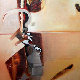Becky Soria: 'Conflicts', 2011 Acrylic Painting, Abstract Figurative. Artist Description: From the seriesWARRIORS 2011...