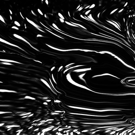 Bruno Paolo Benedetti: 'fluid contrasts', 2014 Black and White Photograph, Abstract. Artist Description:  Fluid contrasts, black and white picture with fluid white lights on dark black background, silky texture and brilliant black. Single copy printed on Kodak Endura metallic paper, signed and numbered on the back.Buy RM License on 