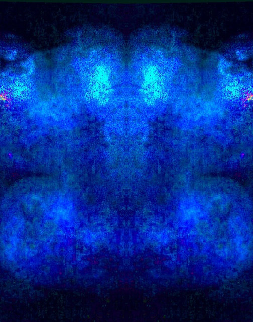 Bernadette  Rivera  'Blue', created in 2015, Original Photography Mixed Media.