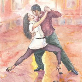 Tango  Yanina  y Neri By Barbara Shepard