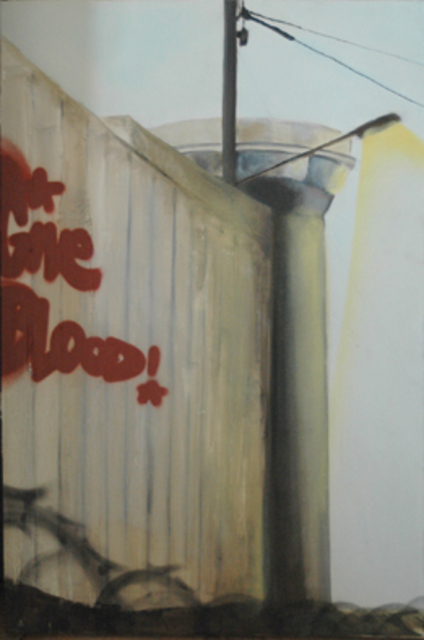 Helge W. Steinmann A.k.a. Bomber  'Give Blood', created in 2009, Original Painting Other.