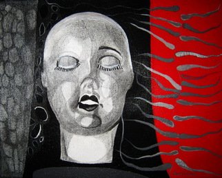 Sotiris Sotiriou: 'Untitled 1', 2012 Mixed Media, Abstract Figurative. 