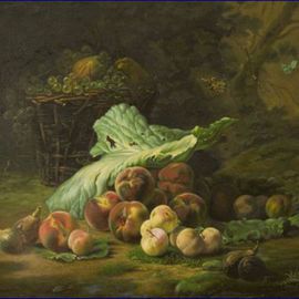 Boz Vakhshori: 'Fruit of Life', 2006 Oil Painting, Still Life. Artist Description:  Oil on Canvas, Fruits, Still Life. ...