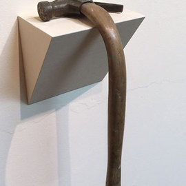 Seyo Cizmic: 'Exhaustion', 2012 Mixed Media Sculpture, Surrealism. Artist Description:  Seyo Cizmic - Exhaustion - Redesigned hammer ...