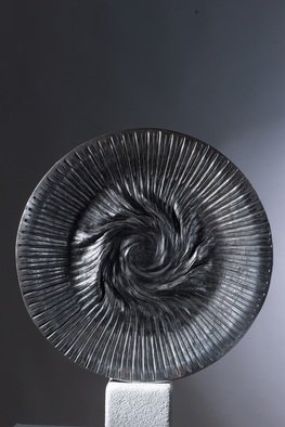 Claudio Bottero: 'tornado', 2000 Steel Sculpture, Abstract. Inspired by the immense power of tornados. It s a very unique piece forged from solid steel. ...