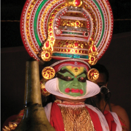 Vishnu Prasad: 'Kathakali', 2007 Color Photograph, Dance. 
