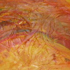 Cornelia Macfadyen: 'Burning Desire', 2005 Oil Painting, Abstract. 