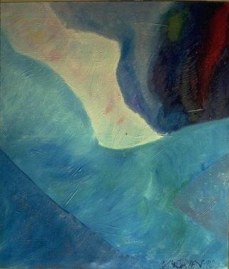 Cornelia Macfadyen: 'The Lovers', 1990 Oil Painting, Abstract. 