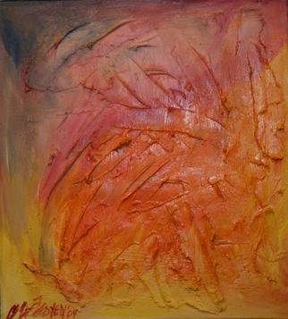 Cornelia Macfadyen: 'The Rising', 2004 Oil Painting, Abstract. 