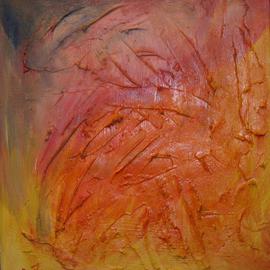 Cornelia Macfadyen: 'The Rising', 2004 Oil Painting, Abstract. 