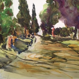 Appian Way Near Rome, Daniel Clarke