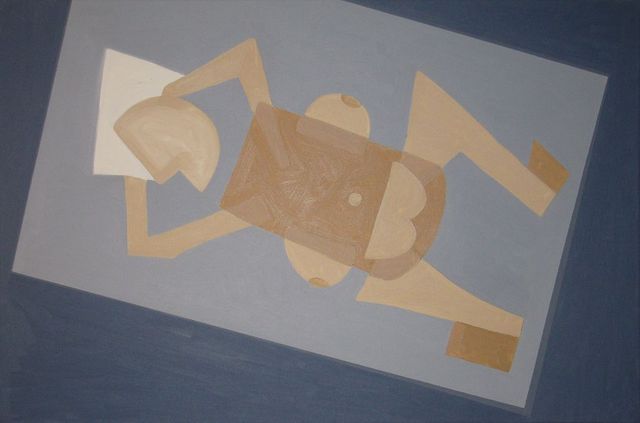 Artist Daniel Burtea. 'IL Nudo' Artwork Image, Created in 2009, Original Painting Oil. #art #artist