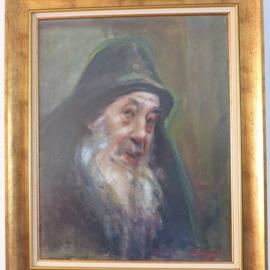 Danila Incze: 'portrait of a monk', 2016 Oil Painting, Portrait. Artist Description: Monk from the Mount Athos, Greece.The theme of the Church's clerics and of the Mount Athos  Greece  has been explored by many of the great artists such as El Greco, Velasquez, Titian, and Rembrandt.The Monk from the Mount Athos throws a sorrowing glance to the ...