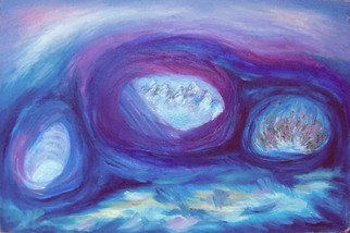 Dilek Degerli: 'inner waves', 2010 Oil Painting, Abstract.    oil on canvas   ...