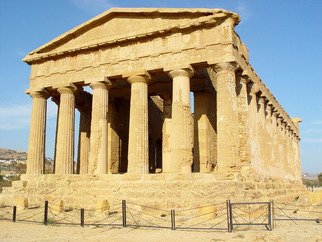 David Bechtol: 'Temple of Concord', 2002 Color Photograph, Travel.  Temple of Concord in the Valley of Temples area in Agrigento, Sicily ...