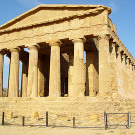 David Bechtol: 'Temple of Concord', 2002 Color Photograph, Travel. Artist Description:  Temple of Concord in the Valley of Temples area in Agrigento, Sicily ...