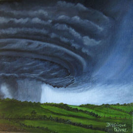 Dominique Faivre: 'les nuages 2', 2019 Oil Painting, Landscape. Artist Description: beautiful sky and the perfect oil colors...