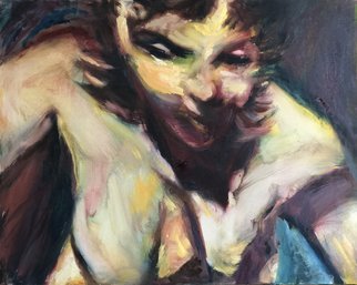 Bob Dornberg: 'suspend', 2021 Oil Painting, Abstract. SUSPEND...